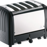 Dualit - NewGen 4 Slice Matt Black Toaster - DU-CTB-4