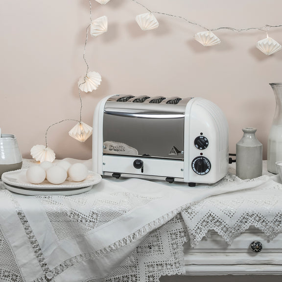 Dualit - NewGen 4 Slice Matte Porcelain Toaster - DU-CTPW-4