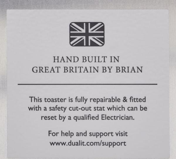 Dualit - NewGen 4 Slice Matte Porcelain Toaster - DU-CTPW-4