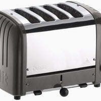 Dualit - NewGen 4 Slice Metallic Charcoal Toaster - DU-CTMC-4