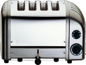 Dualit - NewGen 4 Slice Metallic Charcoal Toaster - DU-CTMC-4