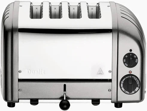 Dualit - NewGen 4 Slice Metallic Silver Toaster - DU-CTAG-4