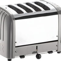 Dualit - NewGen 4 Slice Metallic Silver Toaster - DU-CTAG-4
