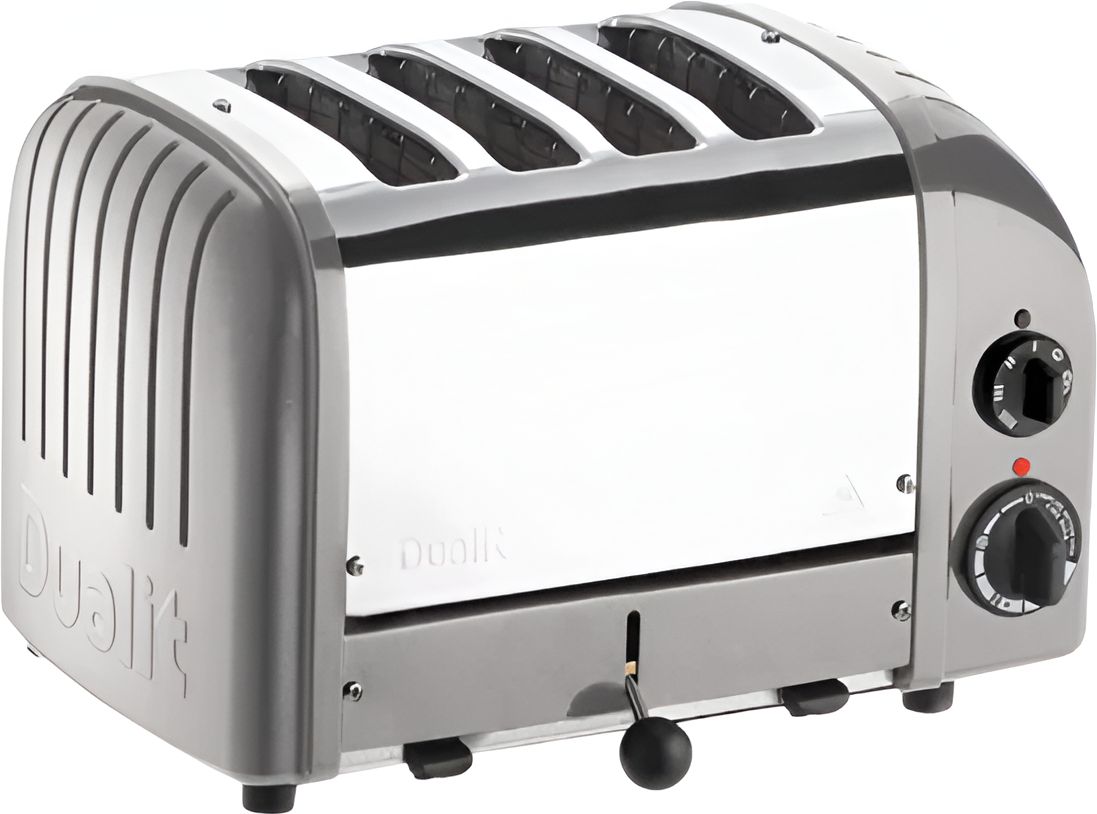 Dualit - NewGen 4 Slice Metallic Silver Toaster - DU-CTAG-4