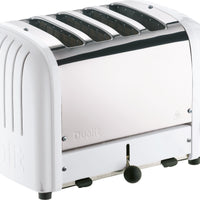 Dualit - NewGen 4 Slice White Toaster - DU-CTW-4