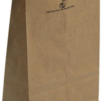 Duro - #4 Brown Paper Grocery Bags, 500/Bn - 18404