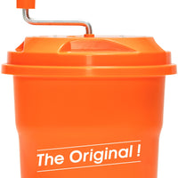 Dynamic - Manual Mini 1.25 Gal Capacity Orange Salad Spinner - E007
