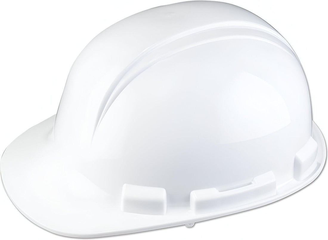Dynamic Safety - White Whistler Hard Hat With Dynamic Ratchet, 12/Cs - DYNHP241R01