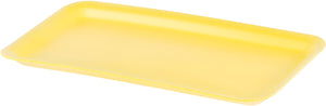 Dyne-A-Pak Inc. - 11.125" x 9.25" x 2" 809P Yellow Foam Meat Trays,200/cs - 201809Y200