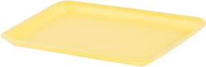 Dyne-A-Pak Inc. - 9.125" x 7.125" x 0.625" 34/4S Yellow Foam Meat Trays, 500 Per Case - 2010340Y00