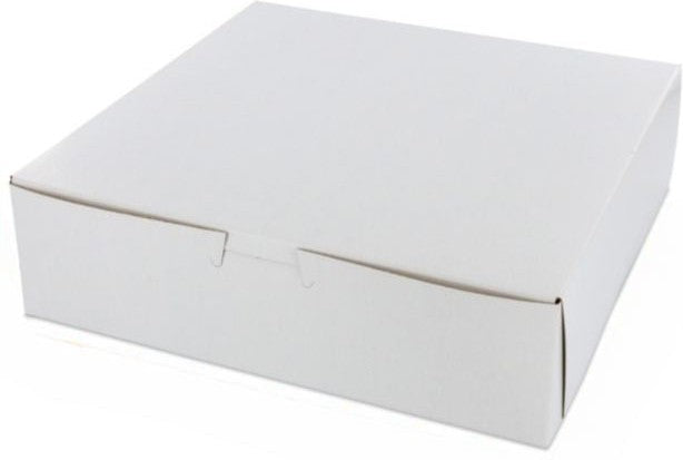 EB Box - 14" x 10" x 4" White 24 Slim Mini Cupcake, 100/cs - 5295B