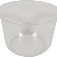E. Hofmann Plastics - 16 Oz PP Clear Deli Containers, 500/Cs - HT16.99A