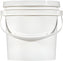E. Hofmann Plastics - 8.4 Liters White Pail With Plastic Handle - PR0840001MHS0240