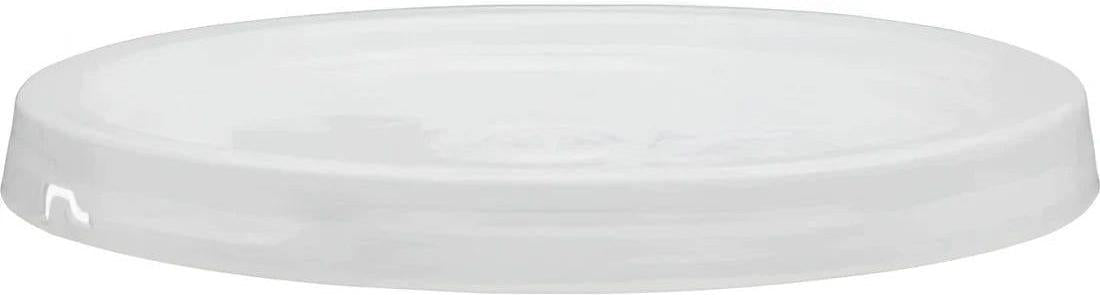 E. Hofmann Plastics - 8.4 Lt. White Round Lid For PR840 Pail Each - 2359826