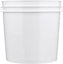 E. Hofmann Plastics - Round White Pail- CR1100 (Special Order Item)