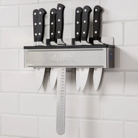 Edlund - 10-Slot Stainless Steel Knife Rack with Open Base - KR-698