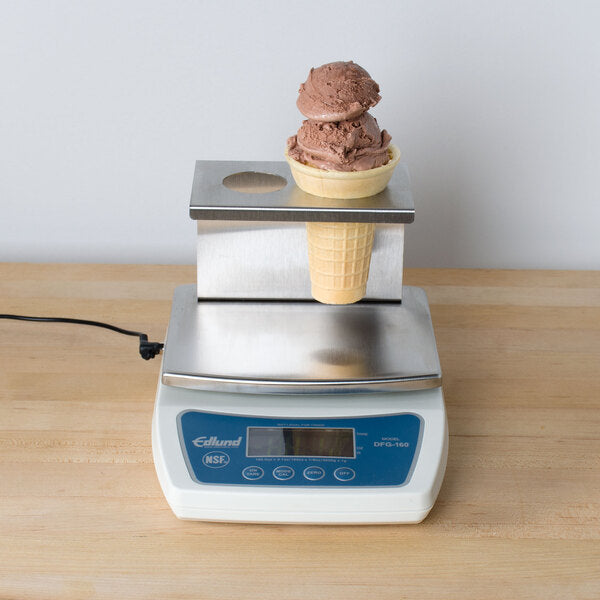 Edlund - 10 lb Digital Portion Scale with Ice Cream Cone Platform - DFG-160 IC