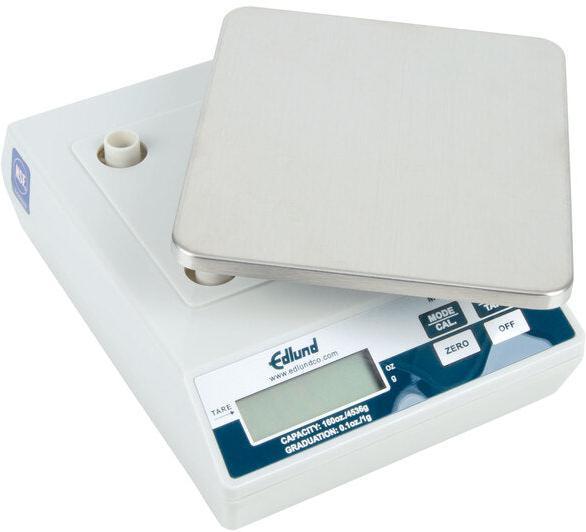 Edlund - 10 lb Digital Scale with 5 7/8" x 6 3/4" Platform - E-160
