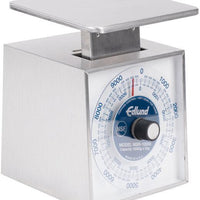 Edlund - 10,000 g Stainless Steel Metric Portion Scale with 6" x 6 3/4" Platform - MSR-10000