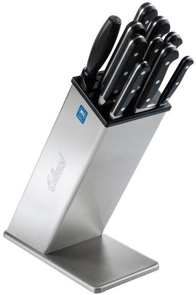 Edlund - 12" Slanted Stainless Steel Knife Block - KBS-2002
