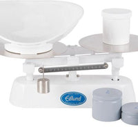 Edlund - 16 lb Baker's Dough Scale with Stainless Steel Platters, Beam, and Poise - BDSS-16
