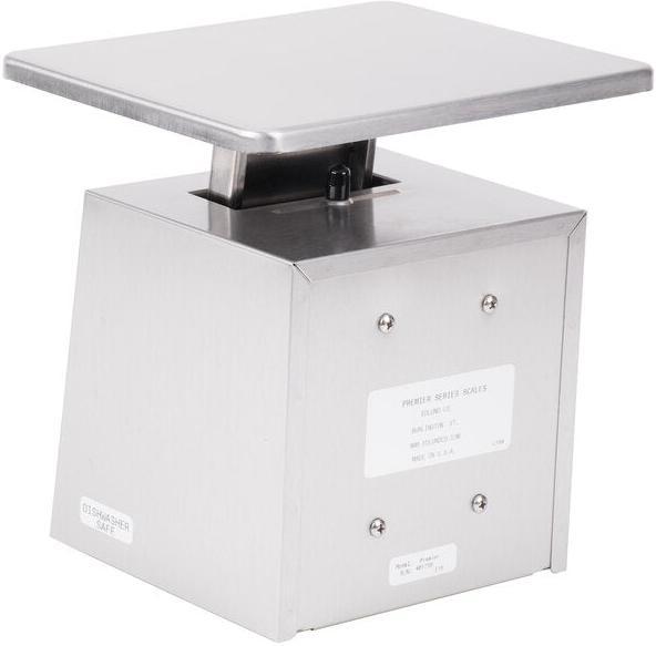 Edlund - 2000 g Stainless Steel Metric Portion Scale with Oversized 7" x 8 3/4" Platform - MSR-2000 OP