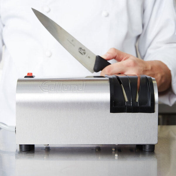 Edlund - 120V Electric Knife Sharpener with Guides - 395