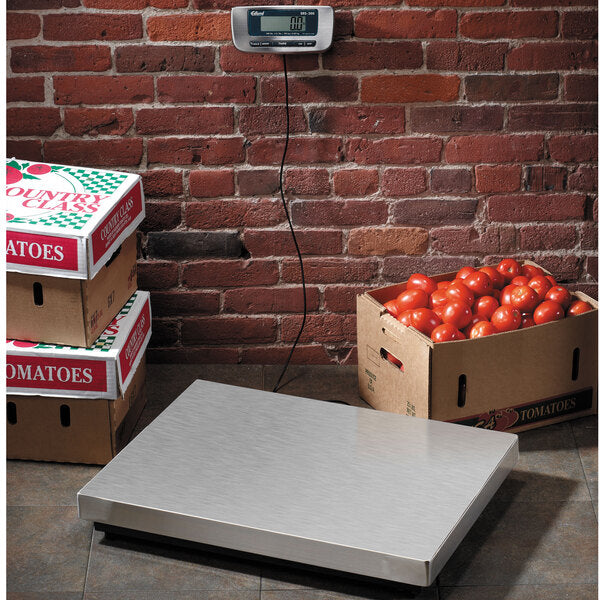 Edlund - 300 lb Digital Receiving Scale with 25 3/4" x 19 3/4" Platform - ERS-300