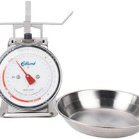 Edlund - 32 Oz Stainless Steel Portion Scale with 8 1/2" x 8 1/2" Platform and Bowl - HDR-2 DPB