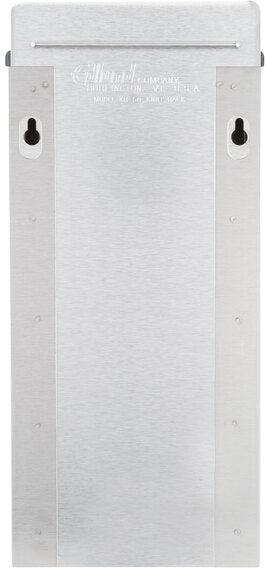 Edlund - 4-Slot HACCP Enclosed Stainless Steel Knife Rack with Black Insert - KR-50