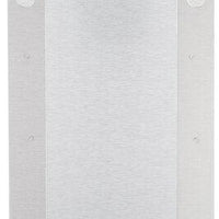 Edlund - 4-Slot HACCP Enclosed Stainless Steel Knife Rack with Black Insert - KR-50