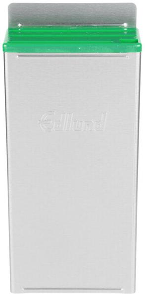 Edlund - 4-Slot HACCP Enclosed Stainless Steel Knife Rack with Green Insert - KR-50G