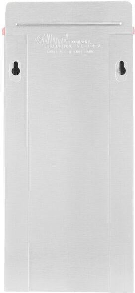 Edlund - 4-Slot HACCP Enclosed Stainless Steel Knife Rack with Red Insert - KR-50R