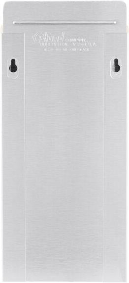 Edlund - 4-Slot HACCP Enclosed Stainless Steel Knife Rack with Tan Insert - KR-50T