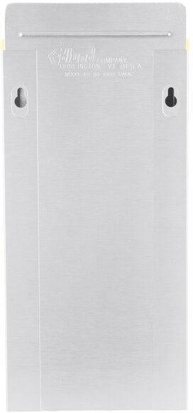 Edlund - 4-Slot HACCP Enclosed Stainless Steel Knife Rack with Yellow Insert - KR-50Y