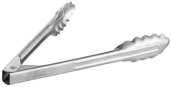 Edlund - 44 Series 9" Heavy-Duty Scallop Utility Tongs, Pack of 12 - 4409 HD-12