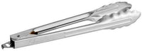 Edlund - 44 Series 9" Heavy-Duty Scallop Utility Tongs with Lock, Pack of 72 - 4409 HDL-72