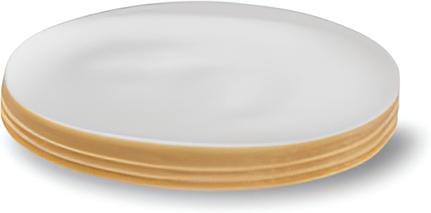 Edlund - 4.5" Round Cellophane Patty Separator For EBP-450 Burger Press, 500/Pk - CE110