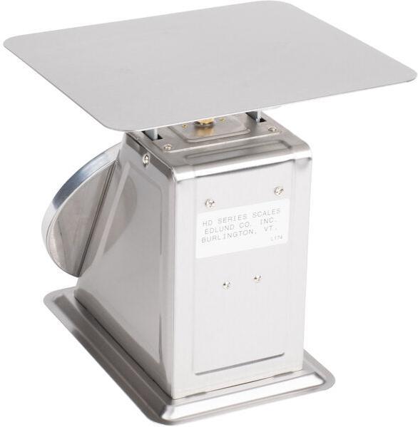 Edlund - 50 lb Heavy-Duty Receiving Scale with 10 3/4" x 9 1/2" Platform - HD-50