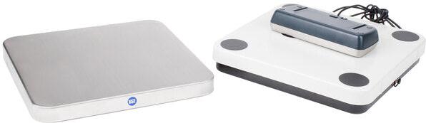 Edlund - 5000 Gram Stainless Steel Metric Digital Pizza Scale with Foot Tare - EPZ-5H