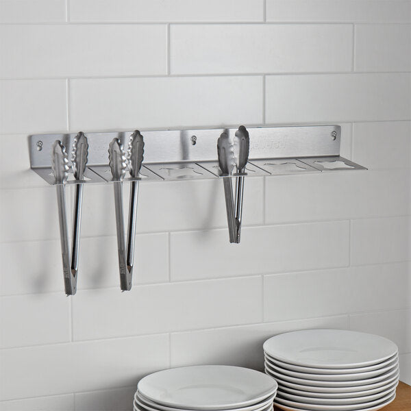 Edlund - 6 Hole Wall Mount Smart Tong Holder - STH-6