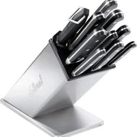 Edlund - 9" Slanted Stainless Steel Knife Block - KBS-2006