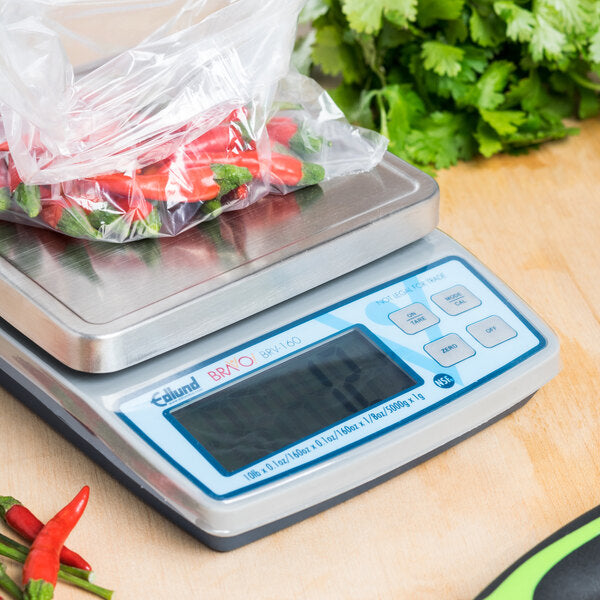 Edlund - BRAVO! 10 lb Digital Portion Scale with Oversized Platform - BRV-160 OP