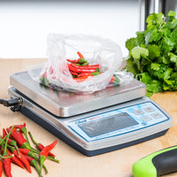 Edlund - BRAVO! 10 lb Digital Portion Scale with ClearShield Protective Cover - BRV-160