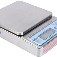 Edlund - BRAVO! 10 lb Stainless Steel Digital Portion Scale with ClearShield Protective Cover - BRVS-10