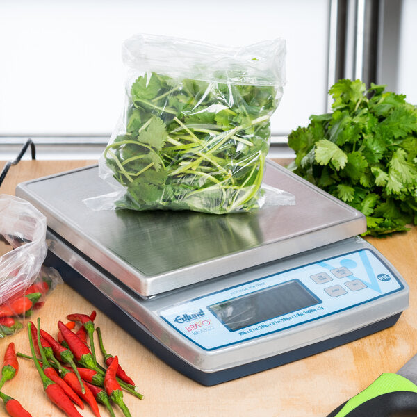 Edlund - BRAVO! 20 lb Digital Portion Scale with ClearShield Protective Cover - BRV-320
