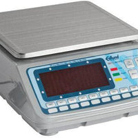 Edlund - BRAVO! 30 lb High Profile Digital Portion Scale with ClearShield Protective Cover - BRV-HP30