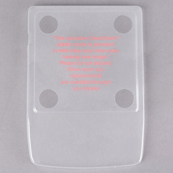 Edlund - ClearShield Protective Scale Cover for BRV-160, Pack of 3 - CV073 (ETA 2-3 Weeks)