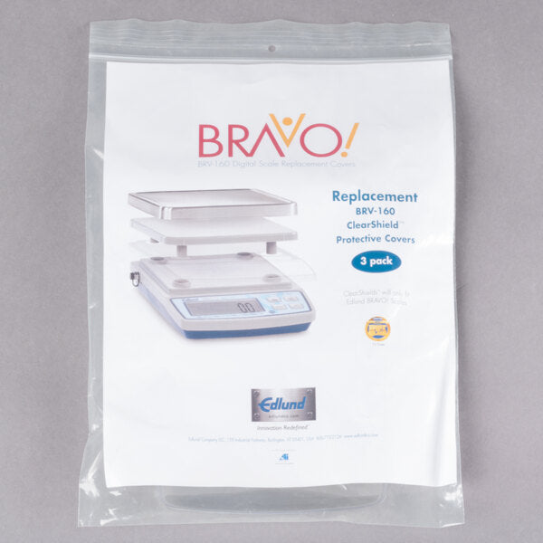 Edlund - ClearShield Protective Scale Cover for BRV-160, Pack of 3 - CV073 (ETA 2-3 Weeks)