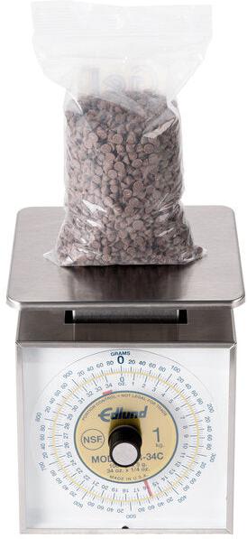 Edlund - Combination U.S. and Metric 34 Oz/1000 g. Portion Scale with 6" x 6 3/4" Platform - DR-34C